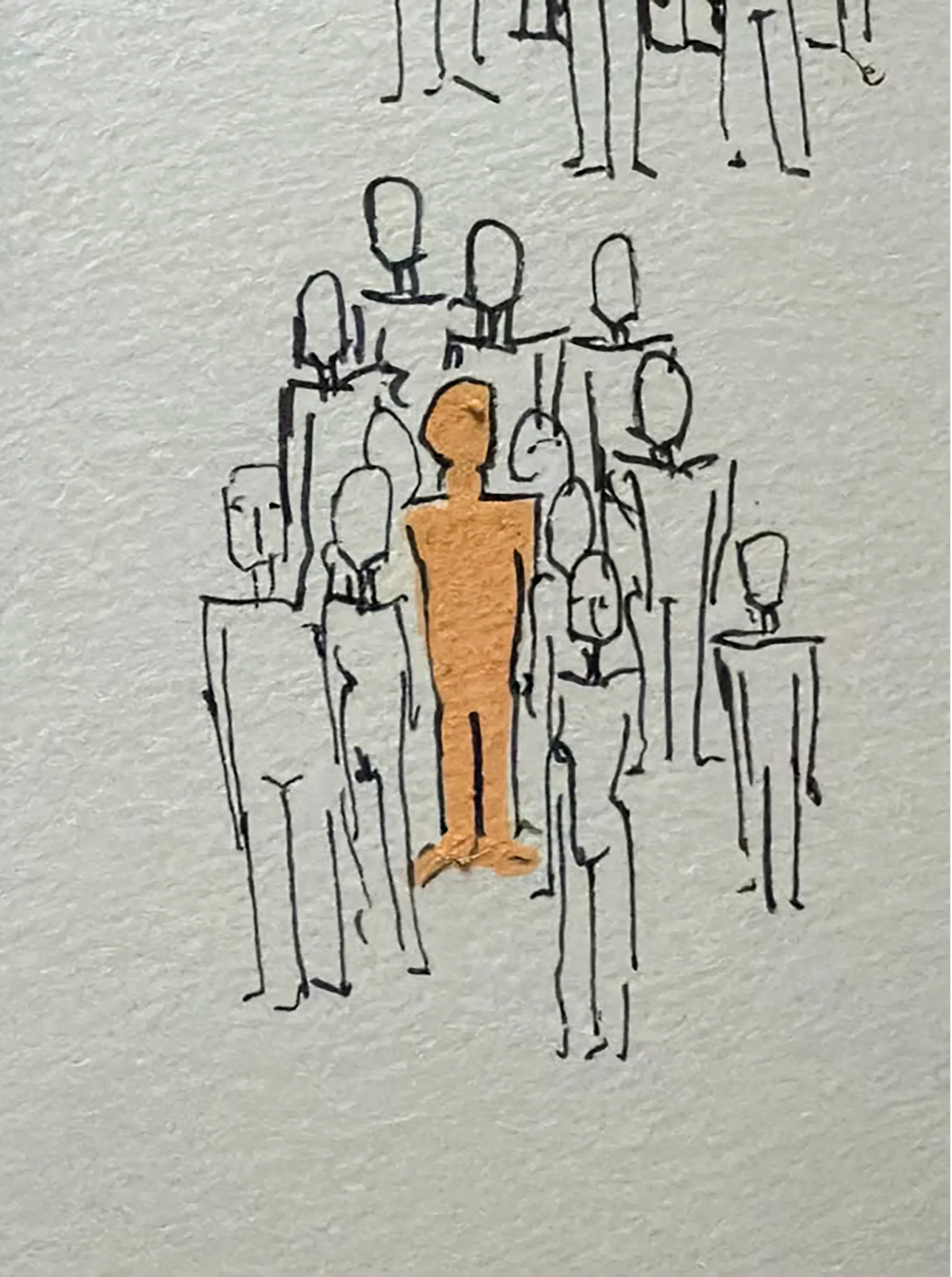 Detail aus der Titelarbeit von Thalie Rose Garcin
